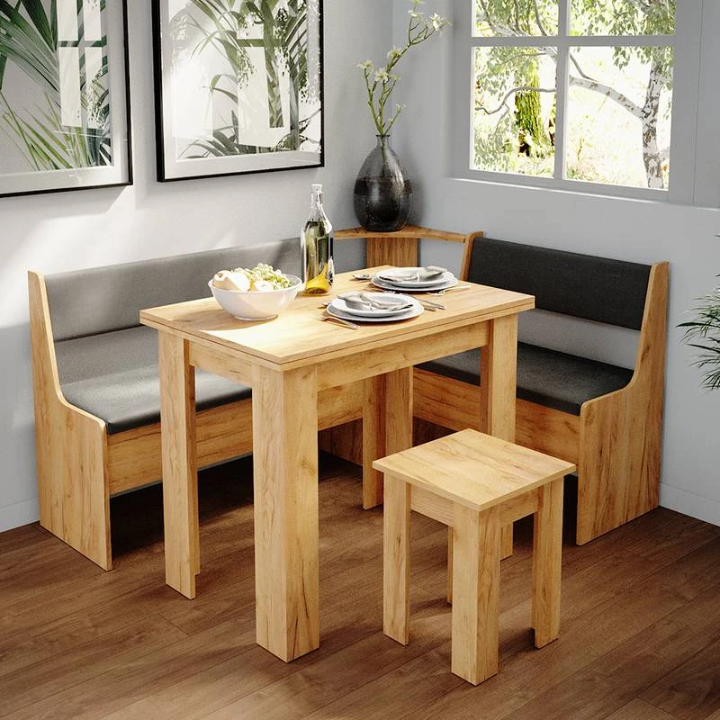 Banc Roman 77cm Sonoma/anthracite 4 Banc Roman 77cm Sonoma/anthracite – Image 2