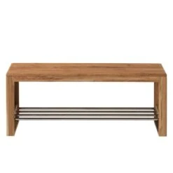 Banc D’entrée Anamur -VIDAXL || BeCo || Emma Soldes garderonbenbank anamur wildeiche massiv 100 cm 4764928