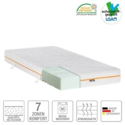 Matelas Mazzy Mousse Froide -VIDAXL || BeCo || Emma Soldes kaltschaummatratze mazzy 90 x 200cm 3452149