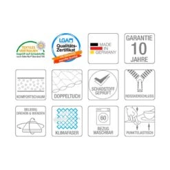 Matelas En Mousse Confort Champion I -VIDAXL || BeCo || Emma Soldes komfortschaum matratze champion i 2266666