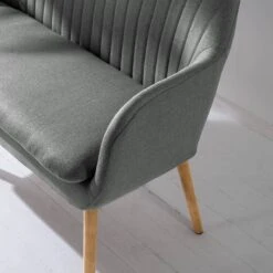 Banquette TILANDA -VIDAXL || BeCo || Emma Soldes kuechensofa tilanda webstoff eiche massiv granit 4805684