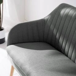 Banquette TILANDA -VIDAXL || BeCo || Emma Soldes kuechensofa tilanda webstoff eiche massiv granit 4805688