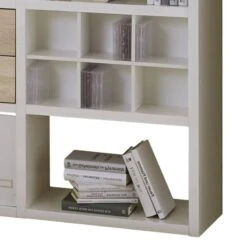 Etagère Concept VIII -VIDAXL || BeCo || Emma Soldes regal concept viii hochglanz weiss eiche dekor 1994342