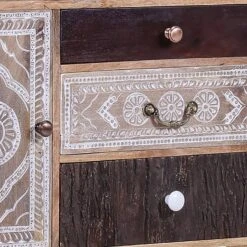 Étagère Curenna I -VIDAXL || BeCo || Emma Soldes regal curenna i mango teilmassiv 4419328