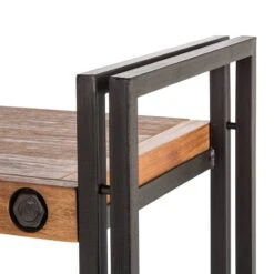 Étagère MANCHESTER 2 Rangements -VIDAXL || BeCo || Emma Soldes regal manchester iii akazie massiv metall 4877416