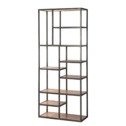 Étagère Woodson III -VIDAXL || BeCo || Emma Soldes regal woodson iii akazie massiv eisen akazie 4572096