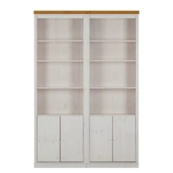 Étagère Murale Lillehammer III -VIDAXL || BeCo || Emma Soldes regalwand lillehammer iii kiefer massiv weiss honig 1112622