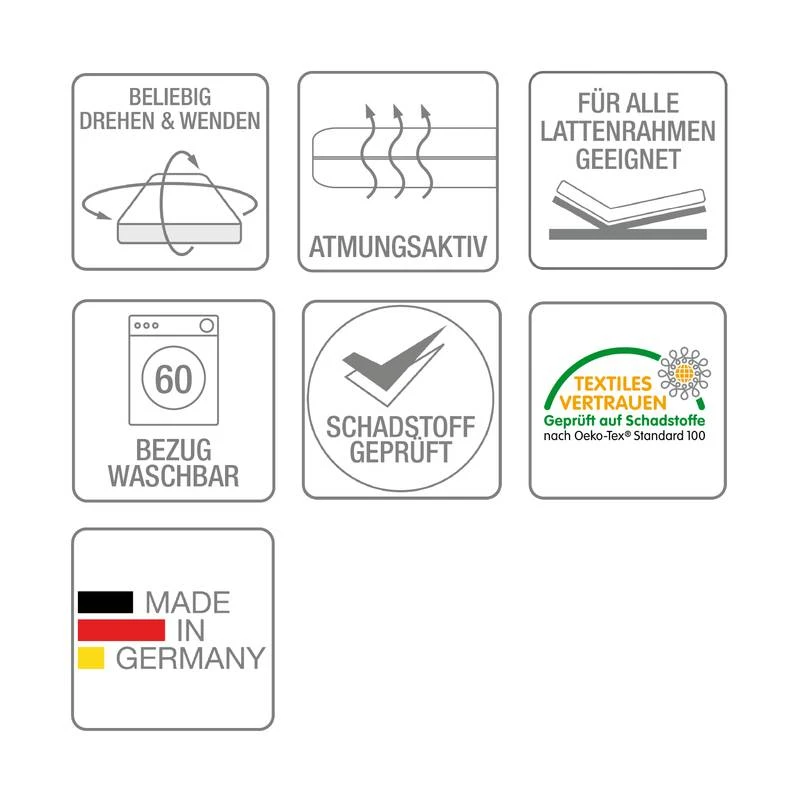 Matelas De Mousse Froide Allround 5 Matelas De Mousse Froide Allround – Image 3