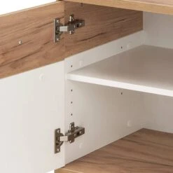 Coffre à Chaussures Nerola -VIDAXL || BeCo || Emma Soldes schuhbank nerola weiss eiche dekor 4245012