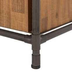 Buffet Atelier -VIDAXL || BeCo || Emma Soldes sideboard atelier akazie teilmassiv 1832630