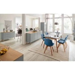 Buffet Dot II -VIDAXL || BeCo || Emma Soldes sideboard dot ii eiche teilmassiv grau 4163460