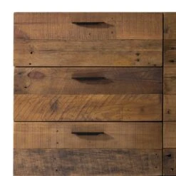 Buffet GRASBY Avec 2 Portes 36 Buffet GRASBY Avec 2 Portes -VIDAXL || BeCo || Emma Soldes sideboard grasby altholz pinie metall pinie dunkel schwarz 4884988