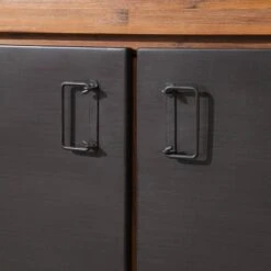 Buffet Manchester III -VIDAXL || BeCo || Emma Soldes sideboard manchester iii akazie teilmassiv metall 4876012