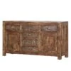 Buffet Pintage -VIDAXL || BeCo || Emma Soldes sideboard pintage mango massiv gebeizt lackiert 260199