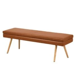 Banc NICHOLAS 36 Banc NICHOLAS -VIDAXL || BeCo || Emma Soldes sitzbank nicholas i kunstleder eiche massiv vintage braun 4401756
