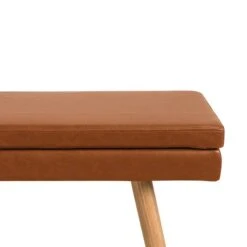 Banc NICHOLAS 40 Banc NICHOLAS -VIDAXL || BeCo || Emma Soldes sitzbank nicholas i kunstleder eiche massiv vintage braun 4401760
