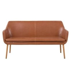 Banquette NICHOLAS 35 Banquette NICHOLAS -VIDAXL || BeCo || Emma Soldes sofabank nicholas i kunstleder vintage braun 3691469