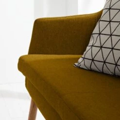 Banquette NICHOLAS 29 Banquette NICHOLAS -VIDAXL || BeCo || Emma Soldes sofabank nicholas ii webstoff eiche massiv currygelb 4647088