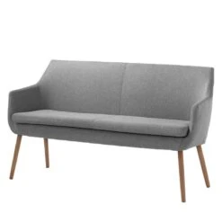 Banquette NICHOLAS 39 Banquette NICHOLAS -VIDAXL || BeCo || Emma Soldes sofabank nicholas ii webstoff eiche massiv granit 4848044