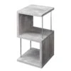 Etagère Leaf I -VIDAXL || BeCo || Emma Soldes standregal leaf i grau 2747622