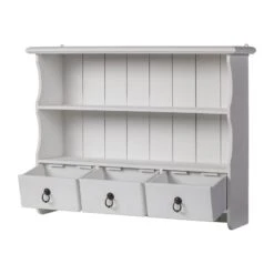 Etagère Murale Vermont I -VIDAXL || BeCo || Emma Soldes wandregal vermont weiss 4149372