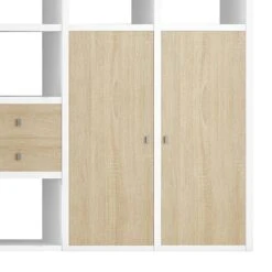 Ensemble Mural Emporior I -VIDAXL || BeCo || Emma Soldes wohnkombination emporior i eiche dekor weiss 1554758