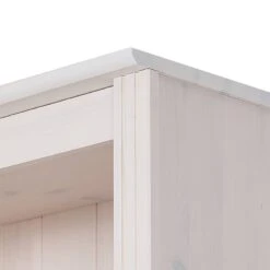 Meuble TV Lillehammer II -VIDAXL || BeCo || Emma Soldes wohnwand lillehammer ii 3 teilig kiefer massiv kiefer weiss 4843916