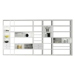 Etagère XXL Emporior L.A -VIDAXL || BeCo || Emma Soldes xxl regalwand emporior i a mit beleuchtung weiss 2221518